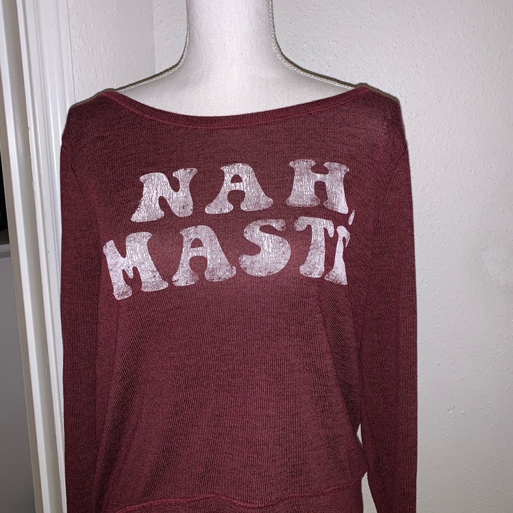 crew neck‎ long sleeve sweat shirt